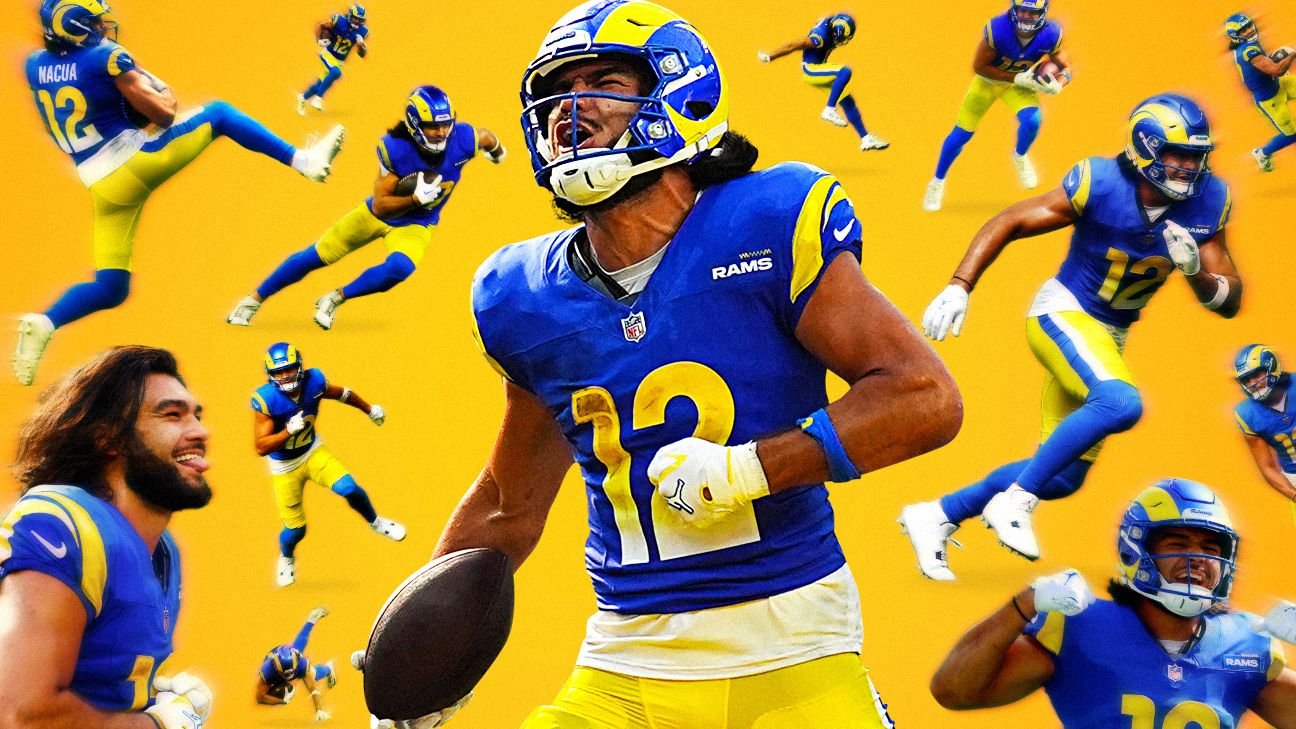 Rams 와이드 수신기 Puka Nacua는 손톱이 아닌 망치입니다.