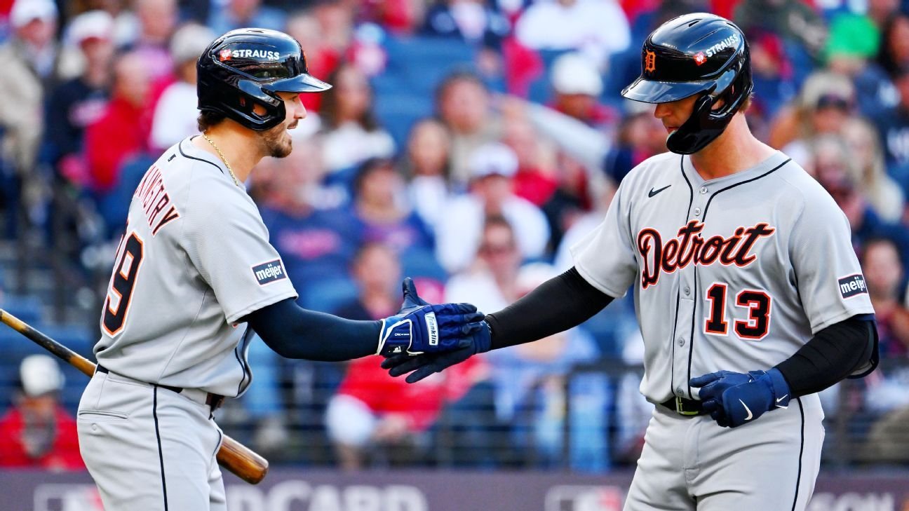Dillon Dingler는 Tigers ‘Bats’Flip ‘대본 대 Guardians로 청구합니다.