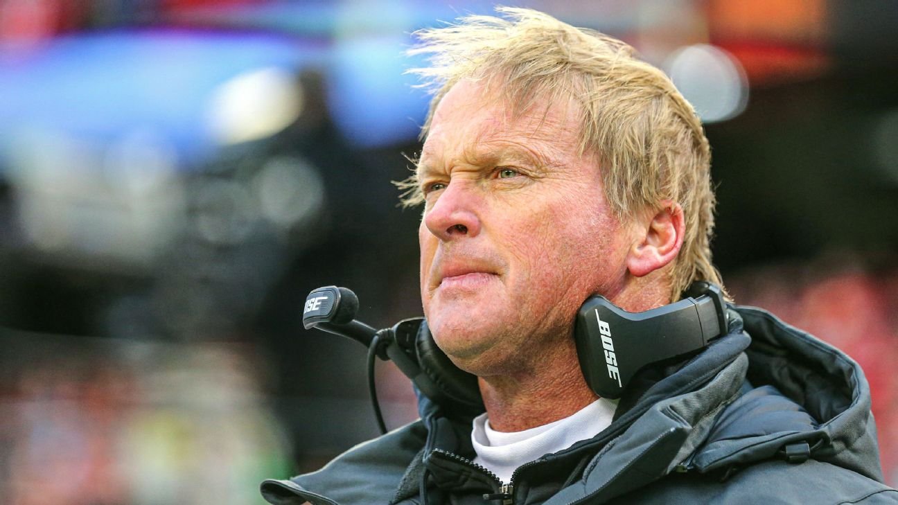 네바다 법원은 Jon Gruden 리허설에 대한 NFL 청원을 거부합니다